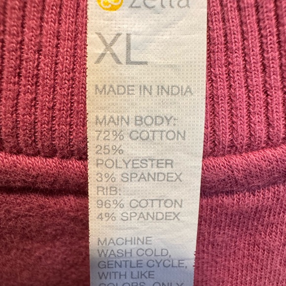 Zella XL Mauve Sweater - Picture 2 of 3